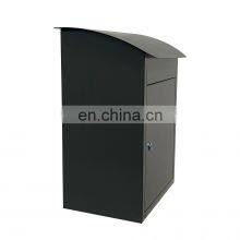 Home Large Package Waterproof Outside Metal Steel Letter Mail Mailbox Post Wall Mount Outdoor Smart Parcel Delivery thumbnail-4