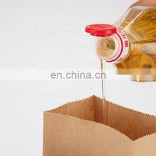 Custom Brown Kraft Paper Bag Wholesale Disposable 80g Small Food Bread Pack Packaging Bag Without Handle