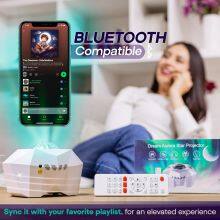 Aurora Light Projector Northern Lights Projection Lamp With Bluetooth Music Speaker Galaxy Star Night Light For Bedroom thumbnail-5