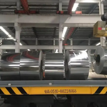 Tin Coated Steel Coil T1-DR9 Temper for Food Cans, Aerosol Cans, Batteries & Cable Manufacturing With High Formability thumbnail-4