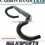 Chinese Cheap Carbon Handlebar Glossy Matte Surface 3K UD Carbon Bicycle Road Handlebar Carbon Bicycle Parts thumbnail-1