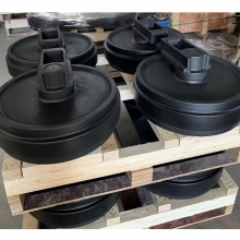 Genuine Sany OEM Front Idler Roller Assembly for SY485H-9 / SY465C-10 Excavator Track Undercarriage thumbnail-1