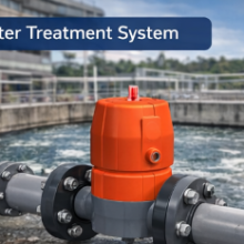 PVC-U Diaphragm Valve Fail Safe Close Backing Flange ANSI for Water Treatment thumbnail-2