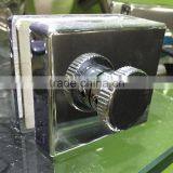 FT-72 Sliding Glass Door Lock Turn Knob Lock Glass Fitting Patch Fitting for Frameless Door thumbnail-4