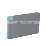 Power Bank With Led Charge Indicator Aluminium Credit Card Power Bank 2500mAh 3 in 1 Power Bank thumbnail-3