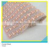 24*40 cm Triangle Ceramic Mix Beads Rhinestone Glue Net Sheets Wholesale thumbnail-1