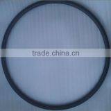 2014 NEW Arrivals Carbon Clincher Wheels 700C 24mm Carbon Clincher Bicycle Rims 3K Matt thumbnail-1