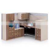 Aluminium Frame Office Partition Furniture for Manager Workstation thumbnail-6