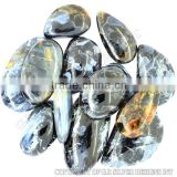 AAA quality pietersite gemstone smooth polished cabochon wholesale fine silver jewelry making stones