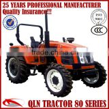 Economical and Practical QLN 704 70hp 4wd small garden tractor implements