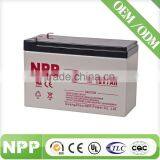 12v7ah Made in China Lead Acid Battery for UPS thumbnail-1