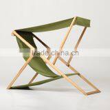 XZ Shape Folding Wooden Light Weight Beach Chair thumbnail-1