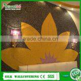 3D Wall Panel Cotton Wall Coat Fibre Decor Wall Coating thumbnail-1