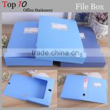 Custom colors A4 plastic File Box