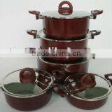 Aluminum Non-stick Large Pot Casserole Stock Pot Mini Cooking Pot Sauce Pot With Lid thumbnail-1