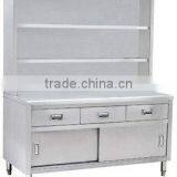 Restaurant Stainless Steel Kitchen Cabinets Top Shelf Simple Design/Kitchen Storage Cabinet With Drawers thumbnail-2