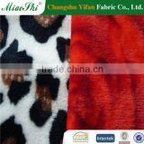 2016 Plain Style 100% Polyester Flannel Printed Blanket Fabric