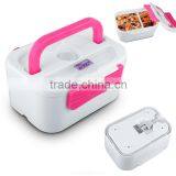 2016 Students Official Whitecollar Portable Electric Lunch Box Lunch Warmer Tin Box