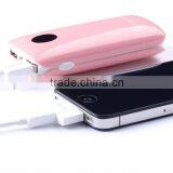 5200mah Fashional Portable Charger With 18650 Lithium Batteyr Cell for Samsung Mobile