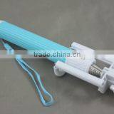 Wired Selfie Stick Handheld Monopod Built-in Shutter Extendable With Fold Holder For IPhone Samsung Smartphone Any Phones Camera thumbnail-5