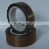 Thermoplastic with heat resistance PTFE coated fiberglass adhesive tape