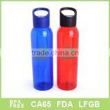 Single Wall Plastic Loop Lid Water Bottle thumbnail-1