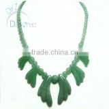 wholesale green aventurine bead and pendent necklace