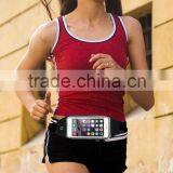 Fashion Universal Running Waist Belt for IPhone 6/6S,6/6S Plus,Galaxy S5,S6,Note 4/5 w/ OtterBox/LifeProof Cases (Black) thumbnail-4