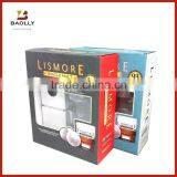 Custom Wine Glass Bottle Gift Box With Pvc Window Supplier's Choice