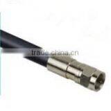 F Plug Cable,matel Squeeze Plugs RG59RG6/3C2VOFC/CCS/CCA Coaxial Cable
