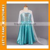 PGCC-2641 Best Dress Wholesale Instyles Plus Size Girls Cheap Frozen Elsa Costume 2-10 Yrs thumbnail-2