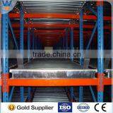 Gravity Pallet Flow Rack Storage Systems Golden Supplier Cold Steel Roll Pallet Gravity Rack /Flow Pallet Racking thumbnail-3