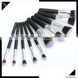 Professional OEM/ Wholesale BLACK Multifunctional Makeup Cosmetic Brush Set