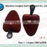 Fashion Colorful Foam Flocking Shoe Tree