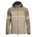 Modern Fashionable Men Breathable and Waterproof Hooded Nylon Windbreaker