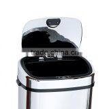 8 10 13 Gallon Infrared Touchless Dustbin Stainless Steel Waste Bin Automatic Motion Garbage Can SD-007 thumbnail-5
