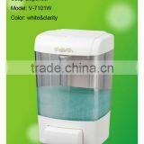 Manual Soap Dispenser Main Materials is Plastic and Wall Mount