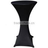 24"*42" Round Spandex Lycra Stretch Cocktail Table Cover thumbnail-1