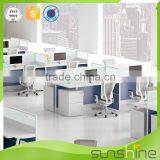 Top Quality Office Furniture/Customized Office Desk 4 Person Workstation Partition Staff Room thumbnail-6