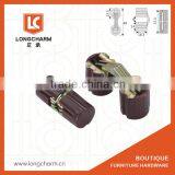 M16 Brown Nylon Small Box Hinges Removable Pin Hinge Cabinet Plastic Hinge