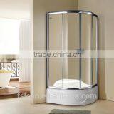 Foshan Lelin Aluminum Alloy Bath Shower Enclosure Cabin Vanity With 6mm Tempered Glass JC-08 thumbnail-1