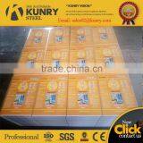 Golden Lacquer and Four Color Printed Tinplate Sheet for Earosol Can thumbnail-1