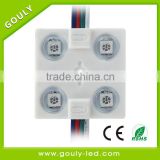 4 lamp 5050rgb led module with pc cover GLMD130