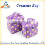 2015 New Promotional Cute Dot Cosmetic Pouch / Cosmetic Bags