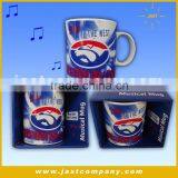 Musical Decorative Christmas Electronic Coffee Mugs, High Quality Christmas Electric Coffee Mugs thumbnail-1