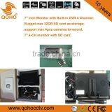 7" 4-CH DVR With SD Card Slot,support 32GB Sd Card thumbnail-2