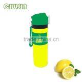 Wholesale Food Grade Silicone Water Bottle With Straw and Handle thumbnail-4