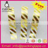 Professional Printing Paper Decorative Gold Foil Washi Tape thumbnail-5