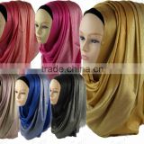 Wholesale fashion shimmer lurex viscose shawl hijab dubai muslim hijab scarf