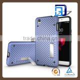 New Arrival Popular Armor Rugged Mesh Case Kickstand Heavy Duty TPU+PC 2 in 1 Case For Oneplus X Net Case Fast Delivery